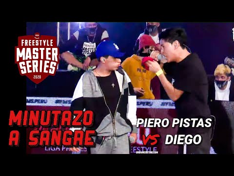 PIERO PISTAS vs DIEGO | MINUTAZO SANGRE | FMS PERÚ