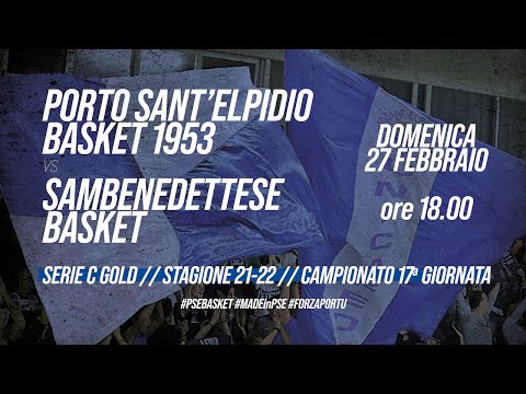 PSE Basket 1953 vs. Sambenedettese Basket // C GOLD, 17a giornata