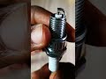Precision of Iridium vs copper spark plugs #shorts
