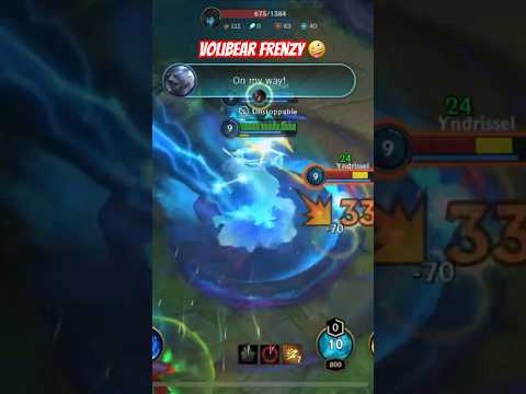 Volibear Jungle Goes Nuclear ☢️ 💣 For The Quadra Kill #leagueoflegends #wildrift #lolmobile