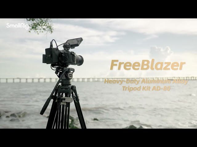 Vidéo SMALLRIG 4163 TRIPOD FREEBLAZER HEAVY DUTY ALU AD-80