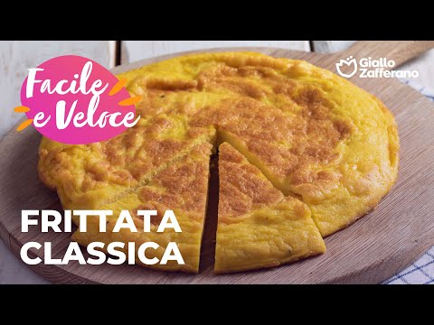FRITTATA CLASSICA: il SALVACENA FACILE e VELOCE😍💛🍳
