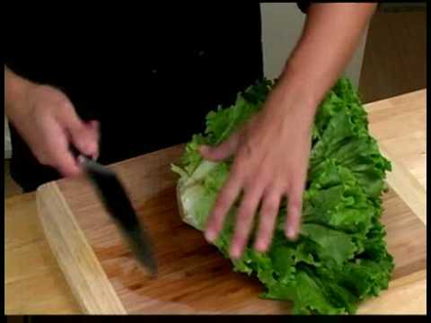 Cooking Tips : How to Clean Green Leaf Lettuce