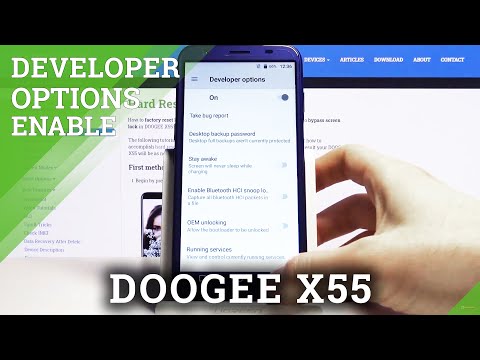 How to Enter Developer Options in DOOGEE X55 – Open Developer Mode