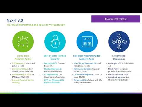 NSX-V to NSX-T Migrations
