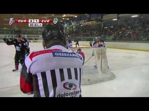 Highlights NURNBERG ICE TIGERS vs EV ZUG Dolomiten Cup 2017
