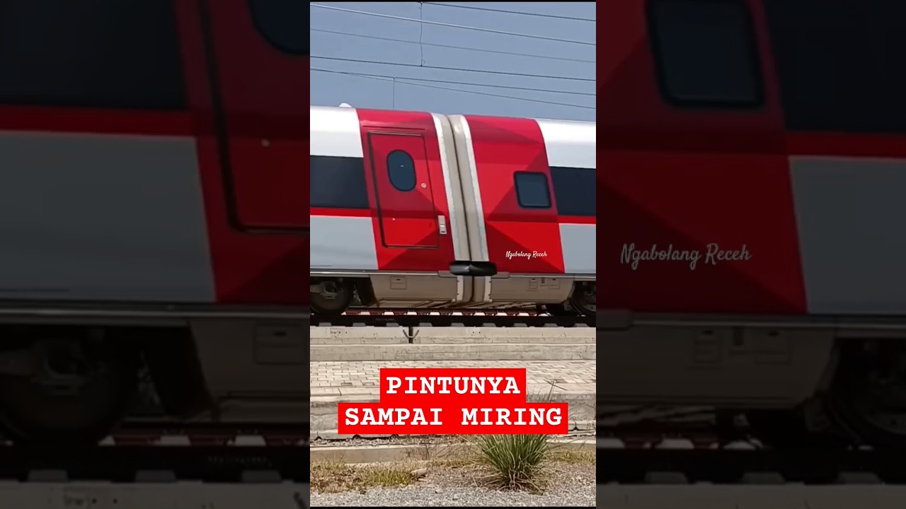 NIH TANGKAP SAMBUNGANNYA! Whoosh KCIC Kereta Cepat #shorts