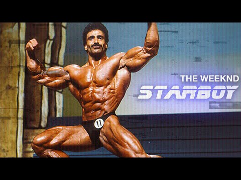 The Weeknd - Starboy ( Mtheuz Remix ) / Retrowave Version / 1980s Bodybuilding Workout Motivation