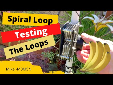 HAM RADIO: Testing the Spiral loops : 40 & 80 Metre loops: HD1080p