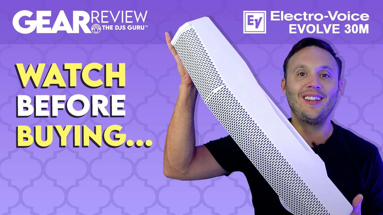 Watch before buying | Electro-Voice Evolve 30M PA speaker system | Review, sound test and demo