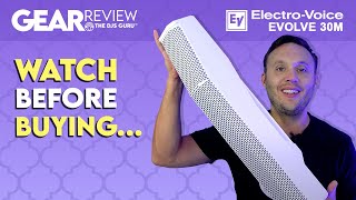 Video thumbnail for Watch before buying | Electro-Voice Evolve 30M PA speaker system | Review, sound test and demo by The DJs Guru