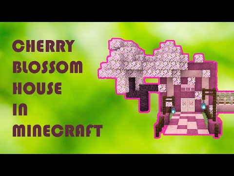 EPIC Minecraft Cherry Blossom House Build