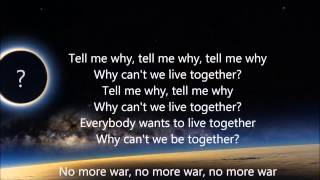 Sade - Why Can´t We Live Together - Scroll Lyrics &quot;22&quot;