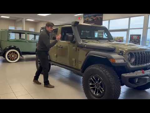 2026 Jeep Wrangler in Green for sale at Frontier Chrysler Dodge Jeep Ram Fiat Ltd. in Smithers, BC