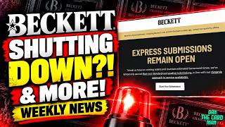 BECKETT IS SHUTTING DOWN… $8M CARD SALE & MORE HOBBY CHAOS!