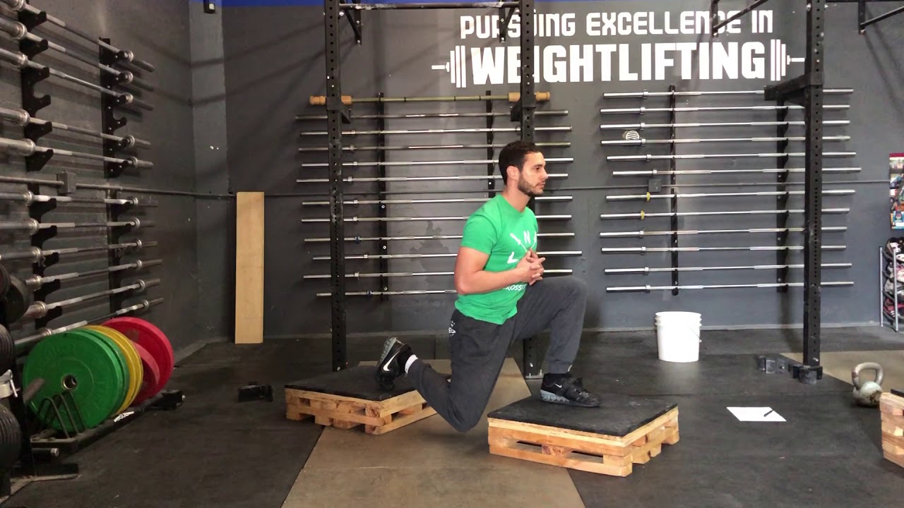 Isometric Deficit Split Squat Hold