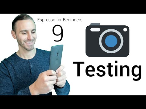 ImageViews Drawable Matchers Bitmaps Espresso for Beginners PART 9