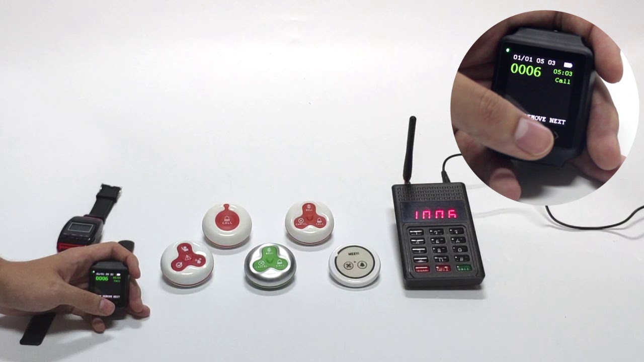 Kitchen Service Alert System (Y-P802 + Y-670)