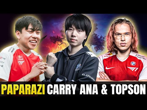PAPARAZI carried TOPSON and ANA with his Morphling