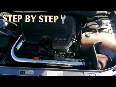 How to install K&N Cold Air Intake Dodge Challenger (Step by Step)