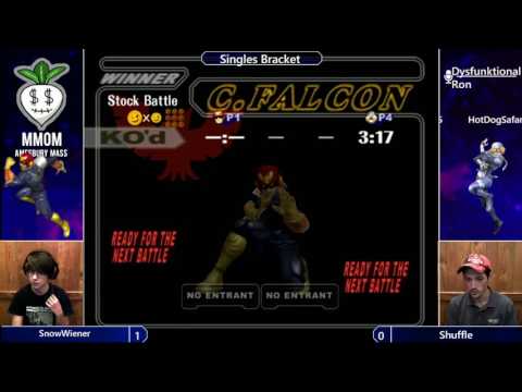SnowWiener (Captain Falcon) vs Shuffle (Sheik, Ice Climbers) - MMOM74 LQF