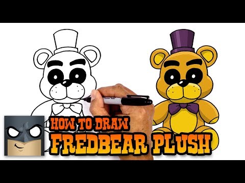 How to Draw Fredbear Plush | FNAF - YouTube