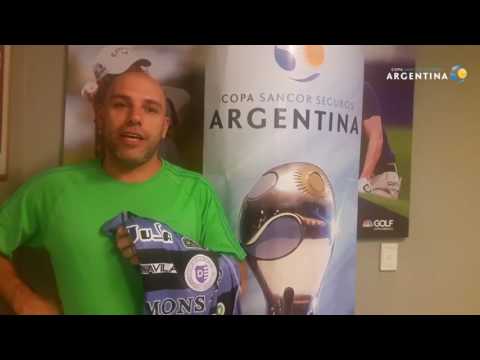 Claudio Romero - ganador de la camiseta de Villa Dálmine