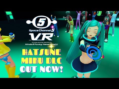 Space Channel 5 VR: HATSUNE MIKU DLC First Impressions | Out Now For PSVR!