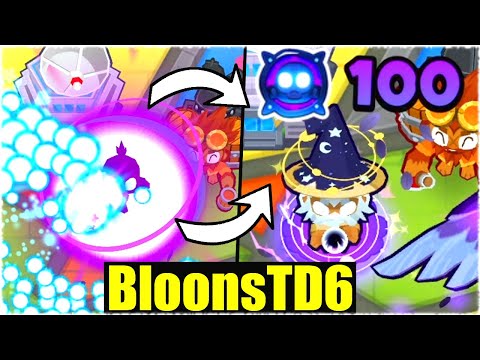 WIE STARK IST DER LEVEL 100 MAGIER PARAGON? - Bloons TD6 [Deutsch/German]