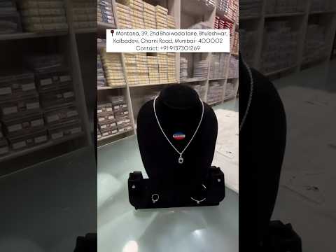 American diamond montana 240 pendant set