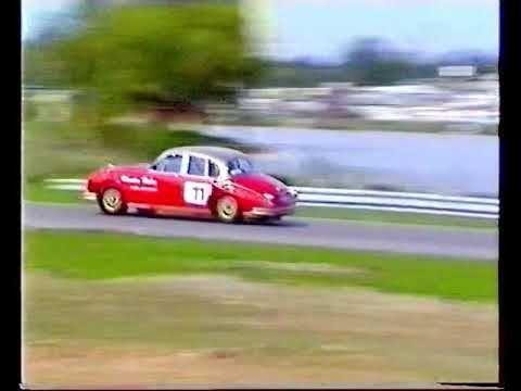 JCC Standard and Modified Production Jaguar challenge Round 1 Mallory Park 1991