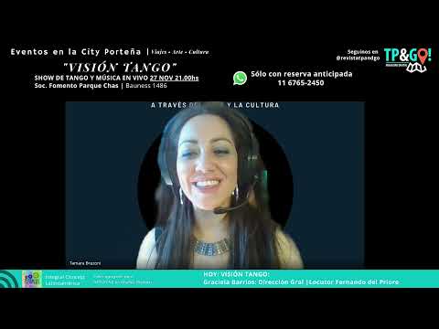 Graciela Barrios Vision tango entrevista