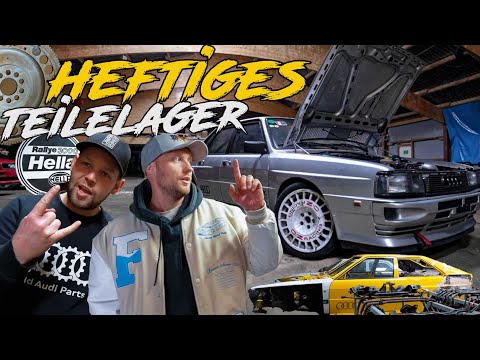 Heftiges Teilelager - Old Audi Parts zeigt uns seine Schätze I RD48
