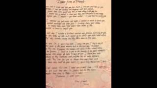Letter From A Friend