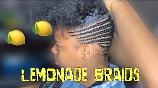 Small Lemonade Braids | Summer Braids | Small Feedin Braids