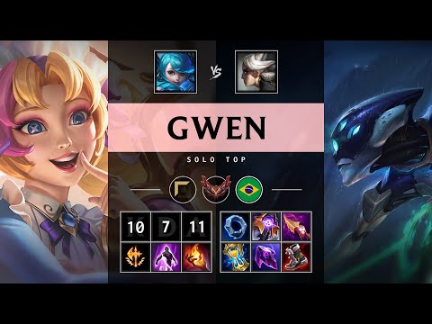 Gwen Top vs Camille - BR Grandmaster Patch 25.15