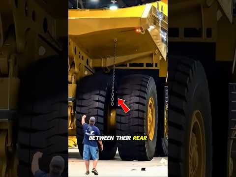 Why Large chain Hanging in Truck Tires. #shorts #facts