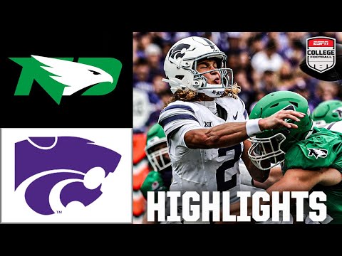 North Dakota Fighting Hawks vs. Kansas State Wildcats | Full Game Highlights | ESPN CFB