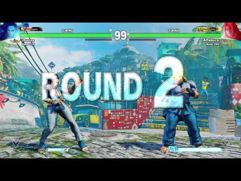SFV Aftaburn rage quit