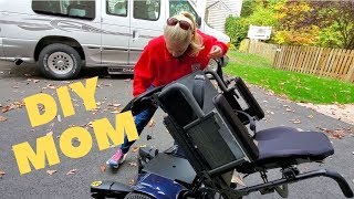 DIY MOM Replaces Power Wheelchair Batteries!