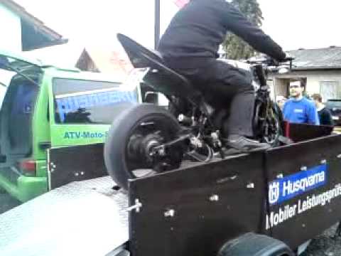 Kawasaki Radau auf dem Prüfstand