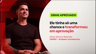 No limite da idade e sem plano B, Victor conquistou a aprovação no Bombeiro DF 🚒