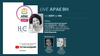 Live APAE BH - O envelhecimento da pessoa com deficiência.