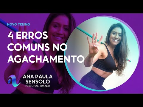 Os 4 erros mais comuns no agachamento