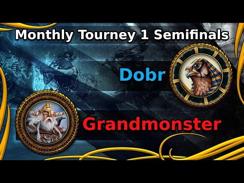 Age of Mythology: Dobr vs Grandmonster - Meta Plays Monthly Tournament #1