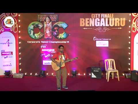 Kunal Kushwaha  Maula Mere lele meri jaan @ CTC (Corporate Talent Championship)