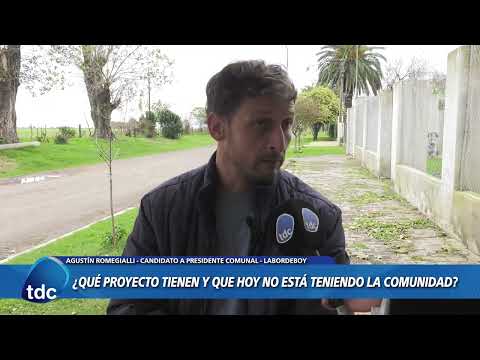 PING PONG |  AGUSTÍN ROMEGIALLI CANDIDATO A PRESIDENTE COMUNAL LABORDEBOY