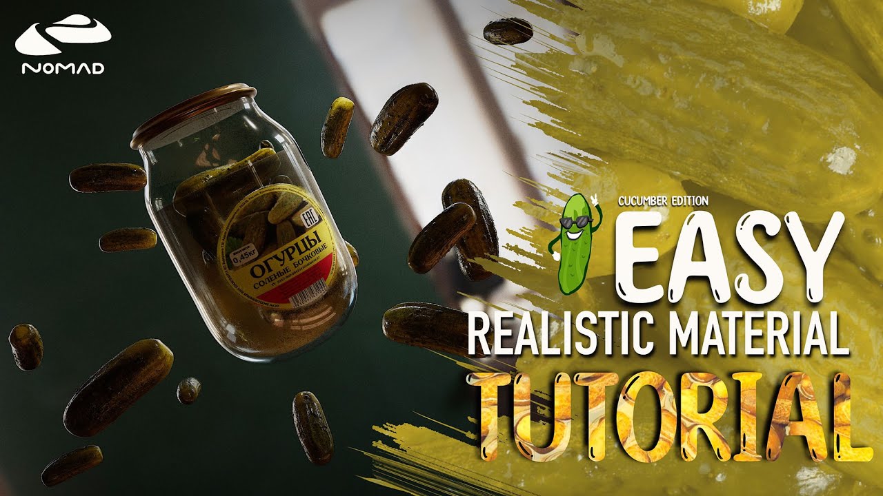 REALISTIC MATERIAL TUTORIAL NOMAD SCULPT (preview)