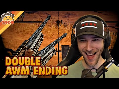 Double AWM Ending ft. Halifax - chocoTaco PUBG Duos Gameplay