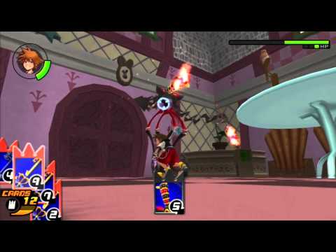 Kingdom Hearts Re:Chain of Memories - Trickmaster No Damage (Proud Mode/Sora's Story)